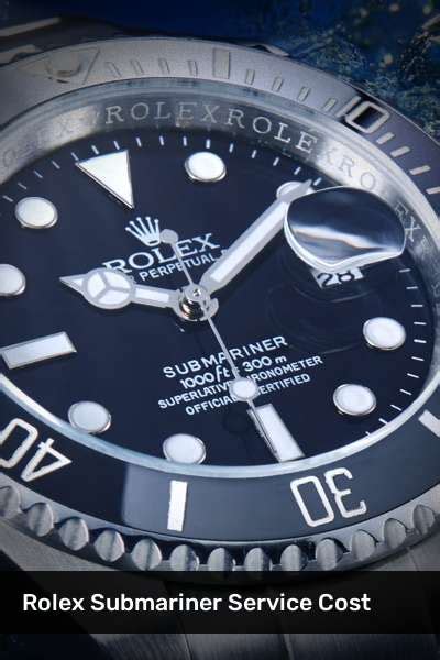 how much does it cost to insure a rolex submariner|rolex submariner service cost uk.